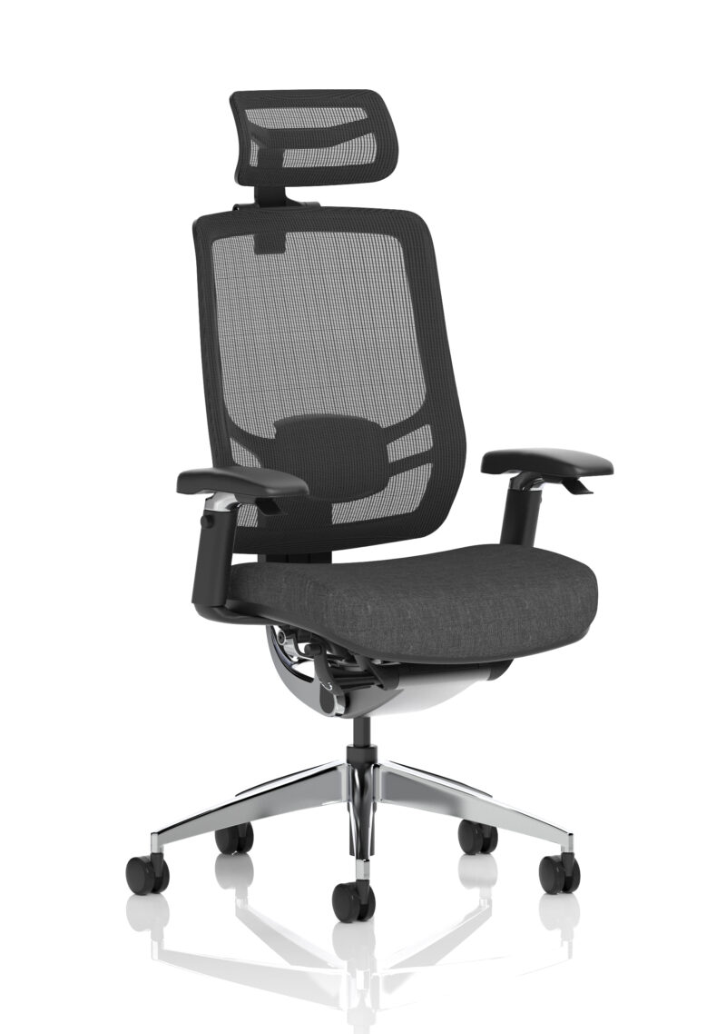 Aligno Click High Back Alignonomic Posture Office Chair with Arms - Image 17