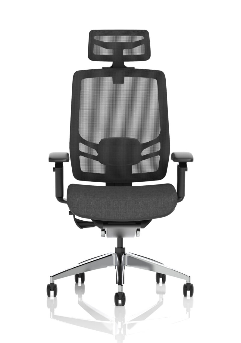 Aligno Click High Back Alignonomic Posture Office Chair with Arms - Image 18
