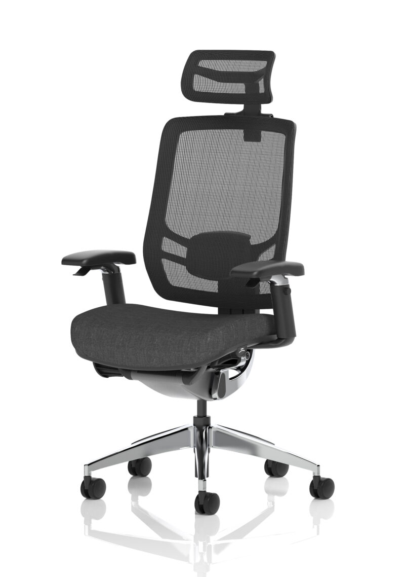 Aligno Click High Back Alignonomic Posture Office Chair with Arms - Image 19