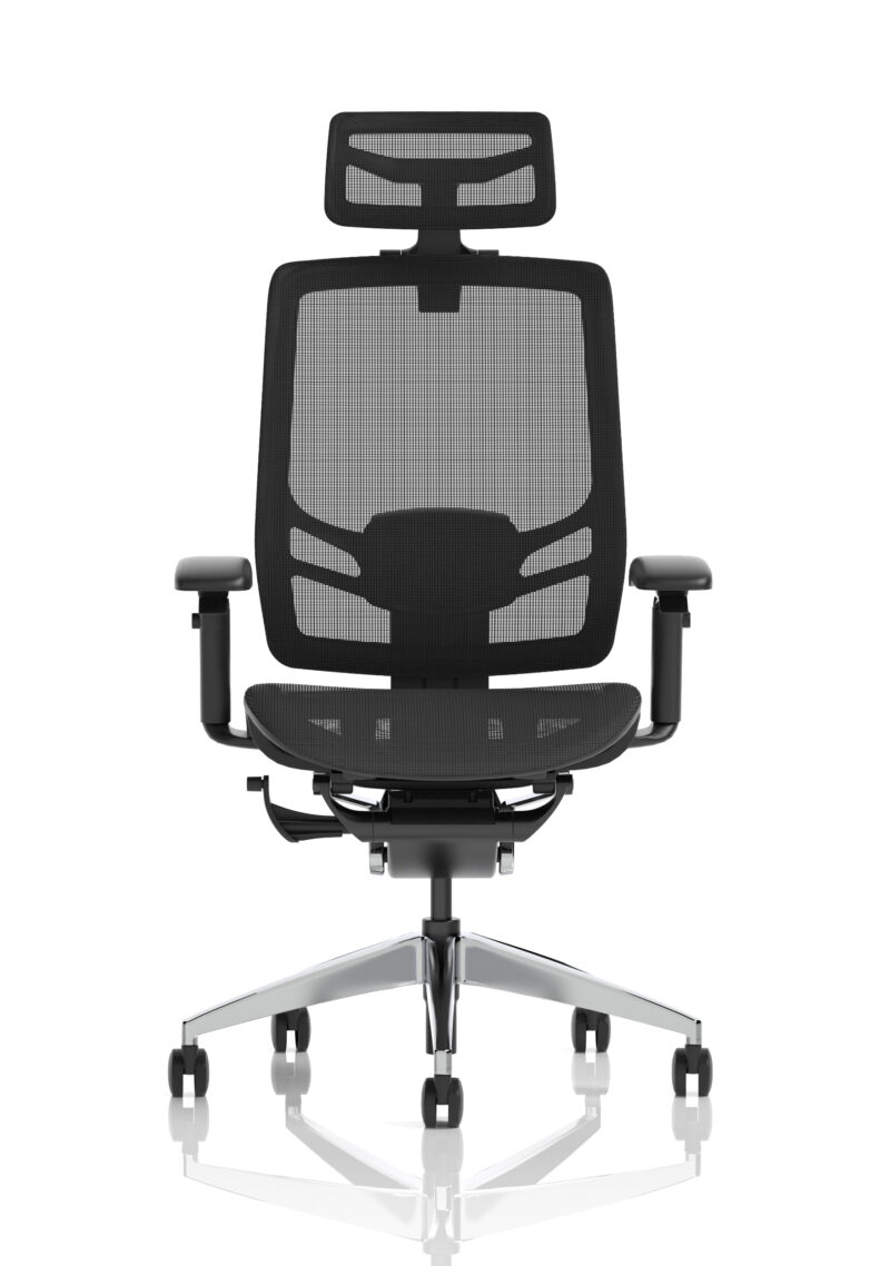 Aligno Click High Back Alignonomic Posture Office Chair with Arms - Image 2