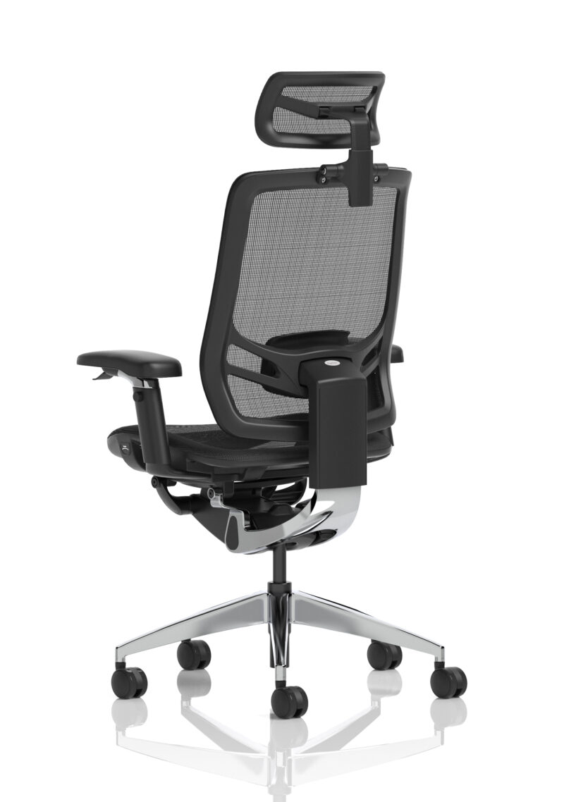 Aligno Click High Back Alignonomic Posture Office Chair with Arms - Image 5