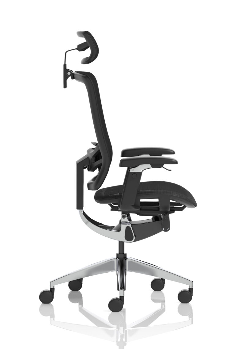 Aligno Click High Back Alignonomic Posture Office Chair with Arms - Image 8