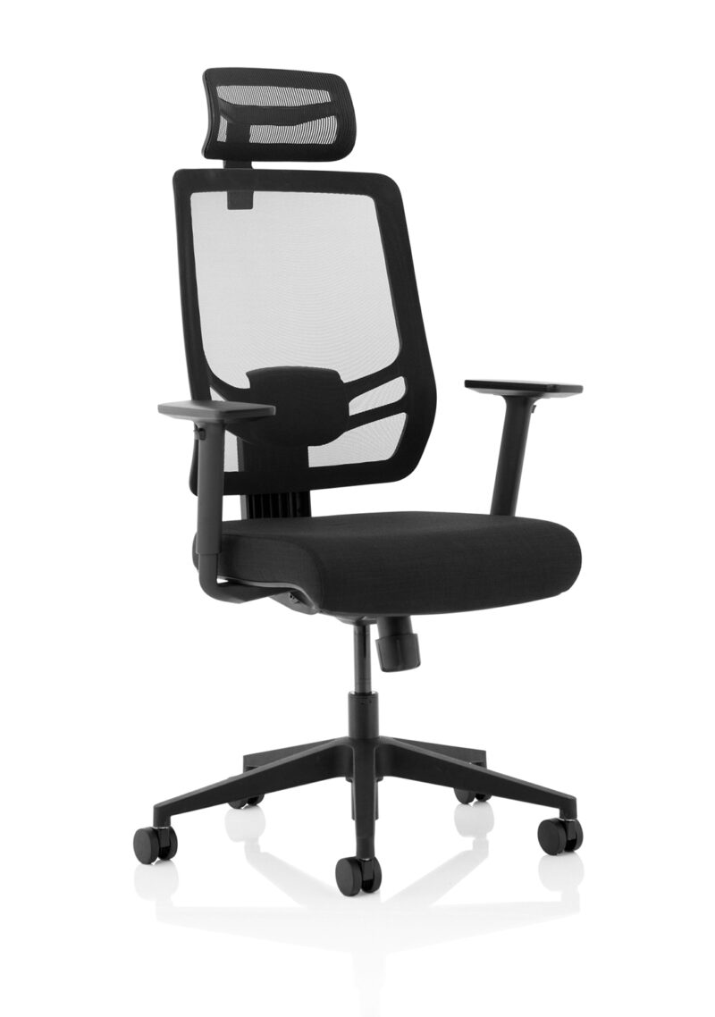Aligno Twist High Mesh Back Alignonomic Task Operator Office Chair with Arms - Image 2