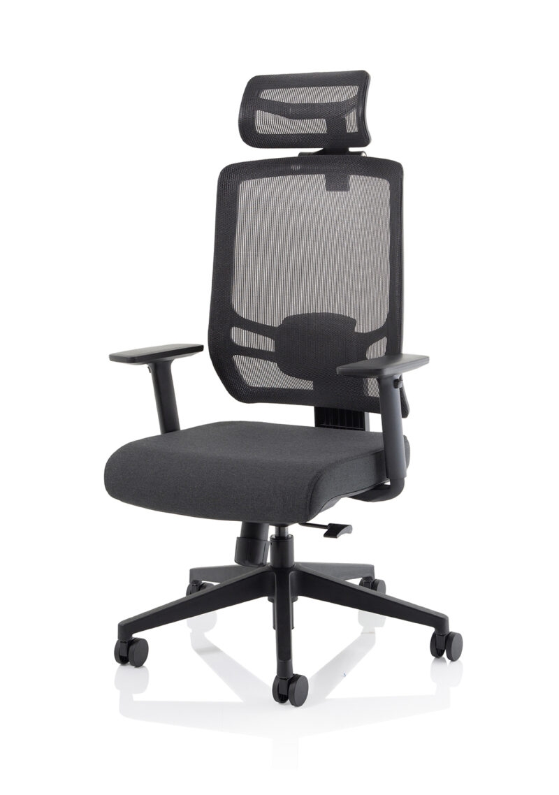 Aligno Twist High Mesh Back Alignonomic Task Operator Office Chair with Arms - Image 3