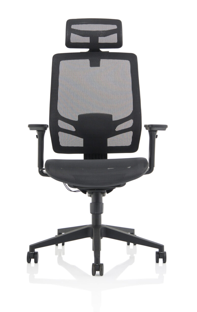 Aligno Twist High Mesh Back Alignonomic Task Operator Office Chair with Arms - Image 17