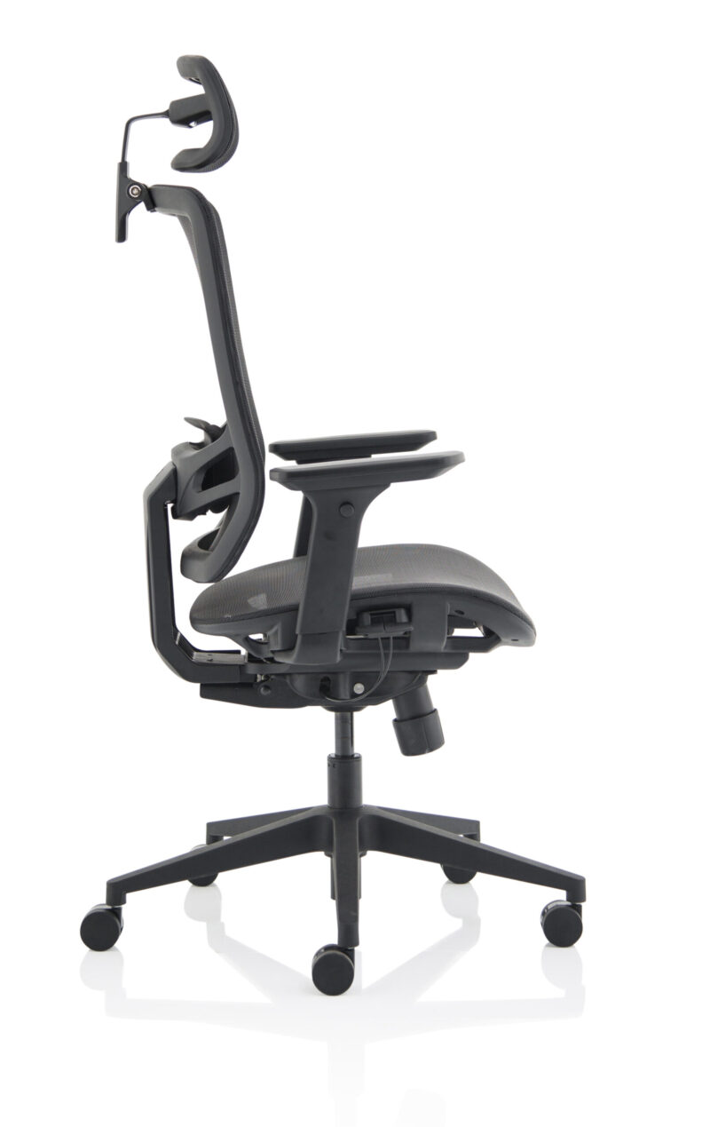 Aligno Twist High Mesh Back Alignonomic Task Operator Office Chair with Arms - Image 23