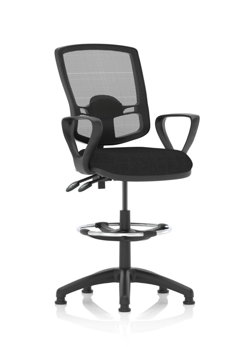 Nova Plus II Deluxe Mesh Back Task Operator Office Chair - Image 4