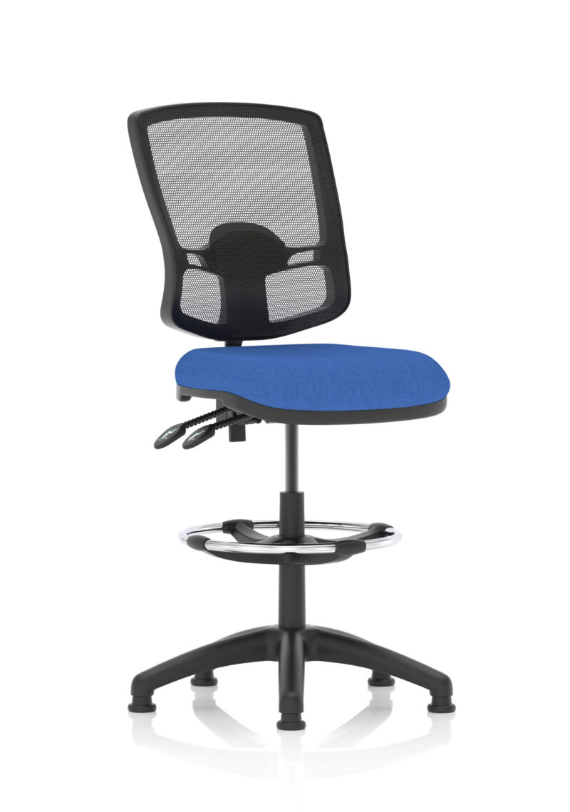 Nova Plus II Deluxe Mesh Back Task Operator Office Chair - Image 9