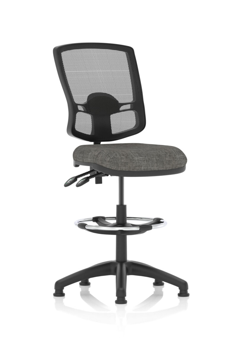 Nova Plus II Deluxe Mesh Back Task Operator Office Chair - Image 16