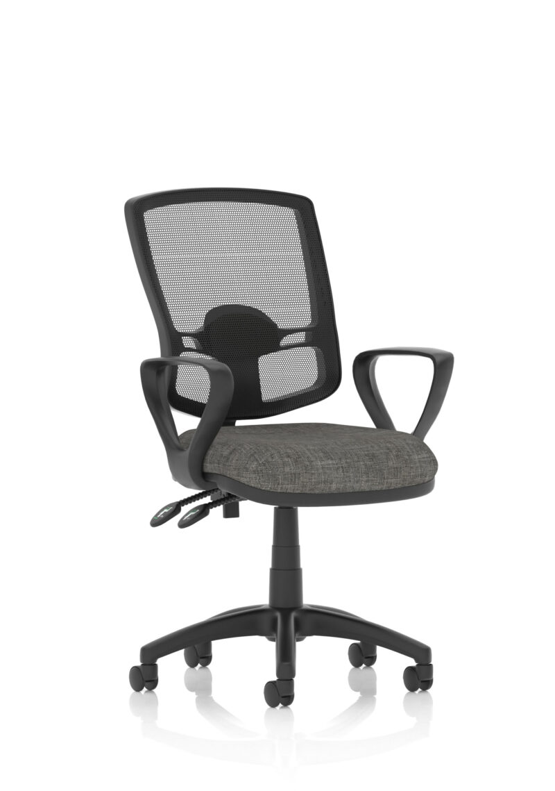 Nova Plus II Deluxe Mesh Back Task Operator Office Chair - Image 17