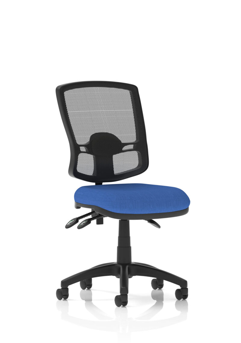 Nova Plus III Deluxe Medium Mesh Back Task Operator Office Chair - Image 5