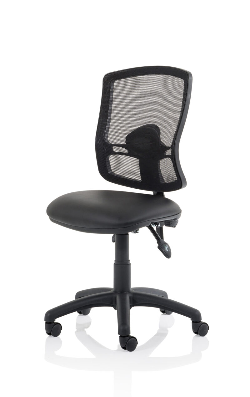 Nova Plus III Deluxe Medium Mesh Back Task Operator Office Chair - Image 15