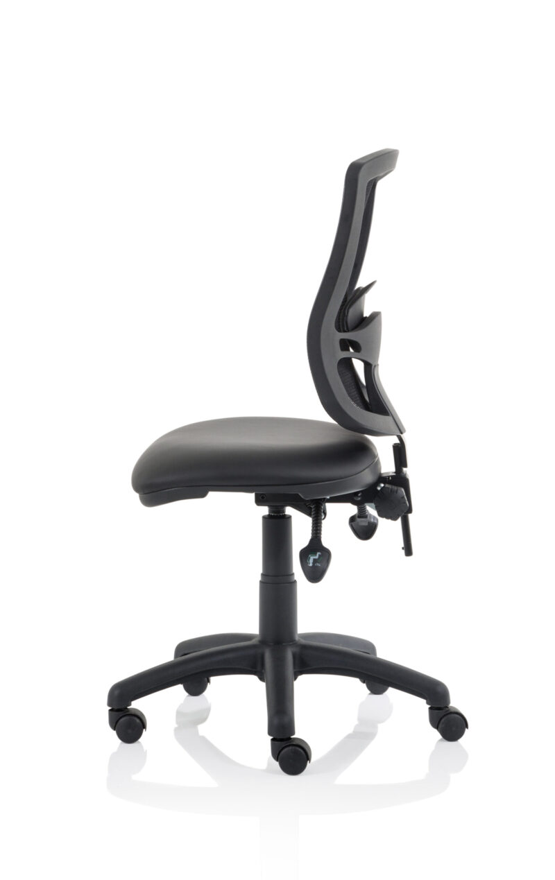 Nova Plus III Deluxe Medium Mesh Back Task Operator Office Chair - Image 16