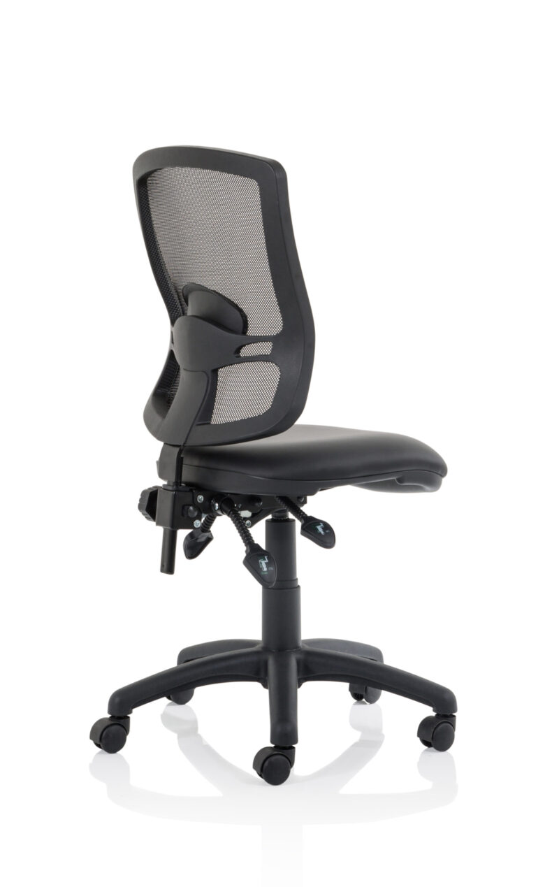 Nova Plus III Deluxe Medium Mesh Back Task Operator Office Chair - Image 19