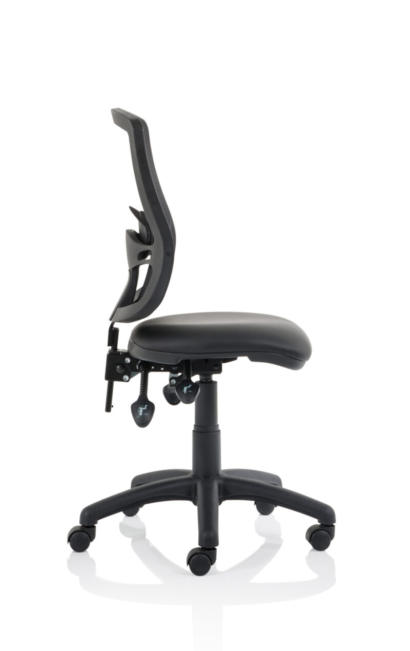 Nova Plus III Deluxe Medium Mesh Back Task Operator Office Chair - Image 20