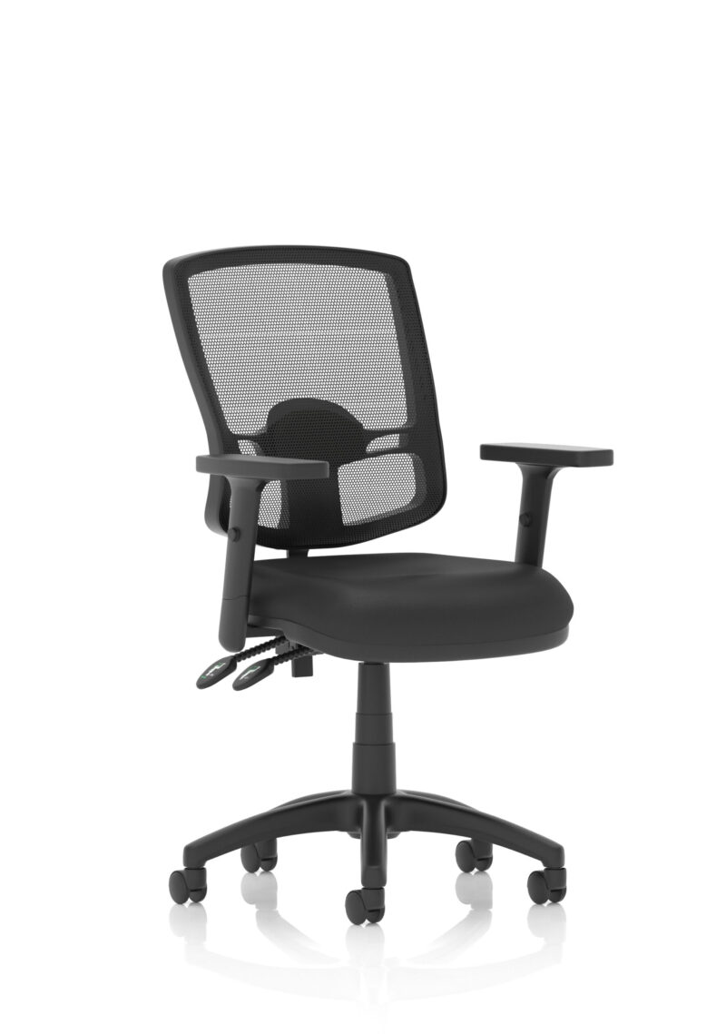 Nova Plus II Deluxe Mesh Back Task Operator Office Chair - Image 26