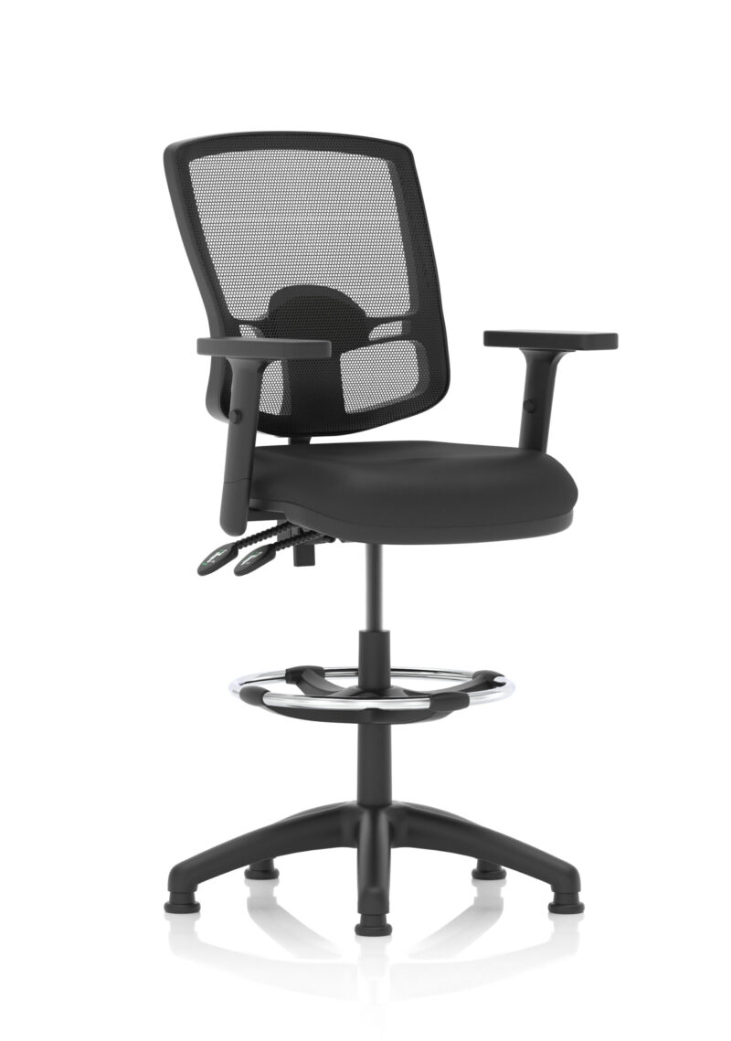 Nova Plus II Deluxe Mesh Back Task Operator Office Chair - Image 27