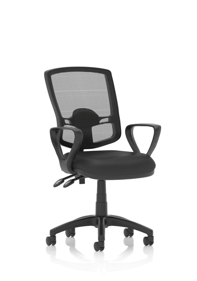 Nova Plus II Deluxe Mesh Back Task Operator Office Chair - Image 24