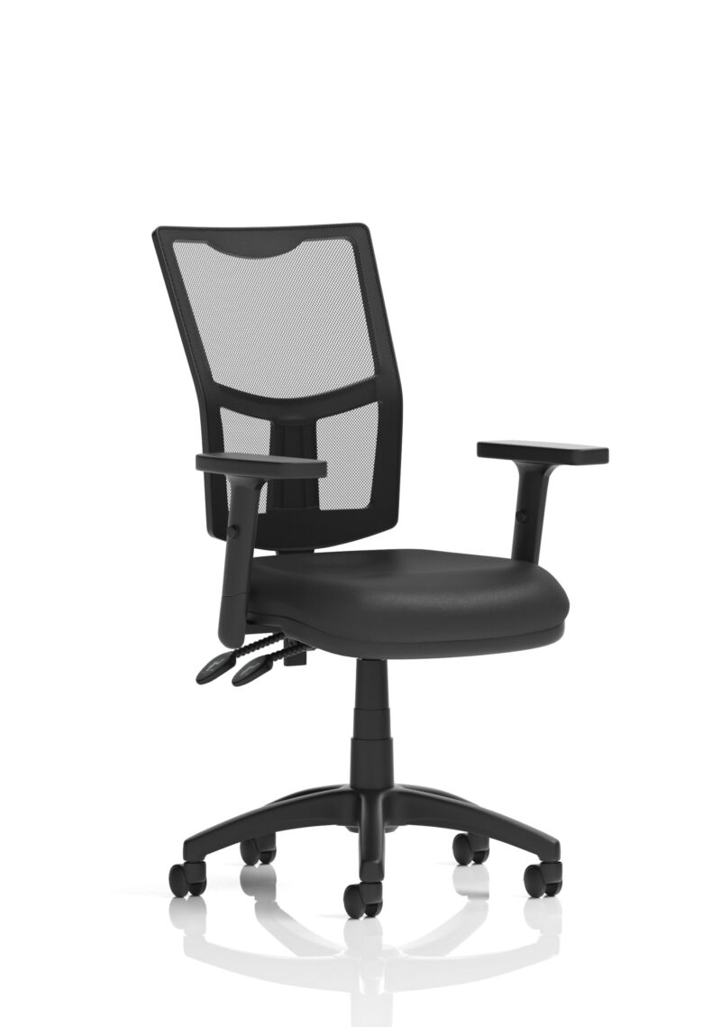 Nova Plus II Medium Mesh Back Task Operator Office Chair - Image 29
