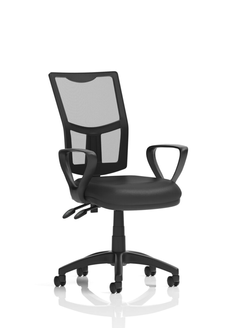 Nova Plus II Medium Mesh Back Task Operator Office Chair - Image 27