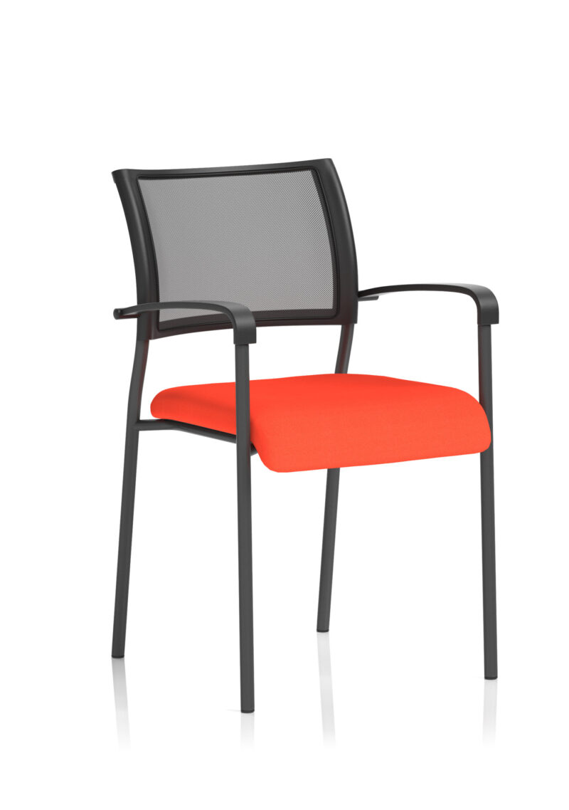 Cambridge Medium Back Stacking Visitor Office Chair - Image 36