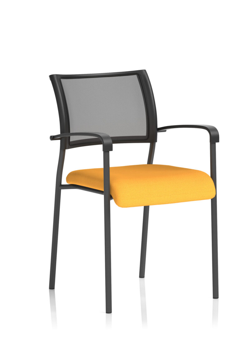 Cambridge Medium Back Stacking Visitor Office Chair - Image 37