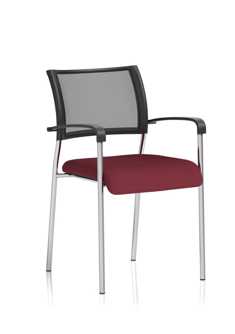 Cambridge Medium Back Stacking Visitor Office Chair - Image 46