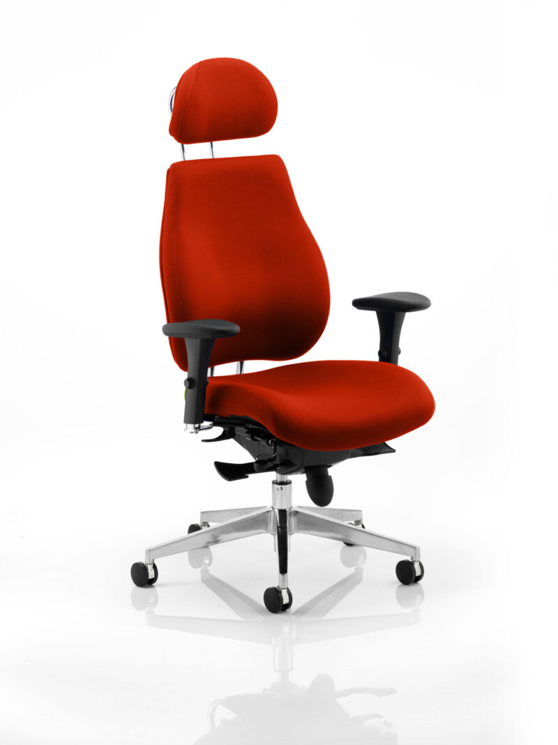 Align Plus Ultimate High Back Ergonomic Posture Chair with Arms and Headrest - Image 28