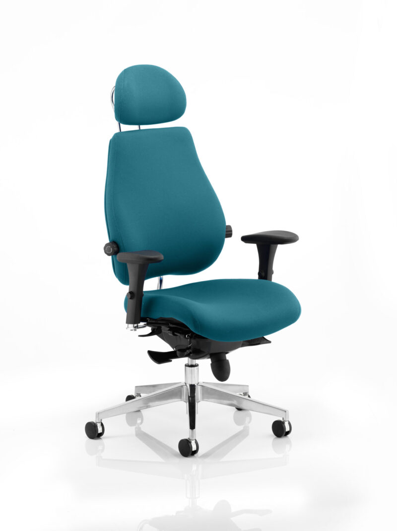 Align Plus Ultimate High Back Ergonomic Posture Chair with Arms and Headrest - Image 31