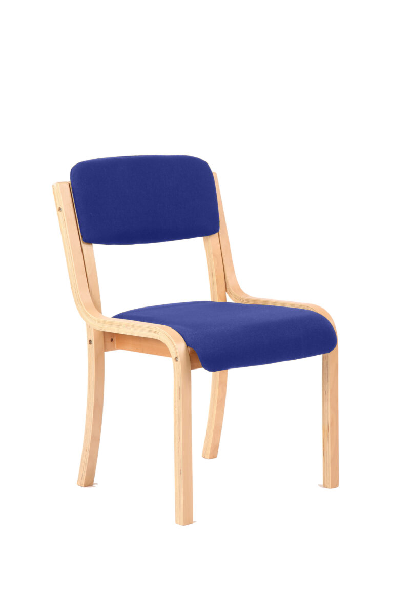 Cordova Wooden Frame Visitor Chair with Arms - Image 13
