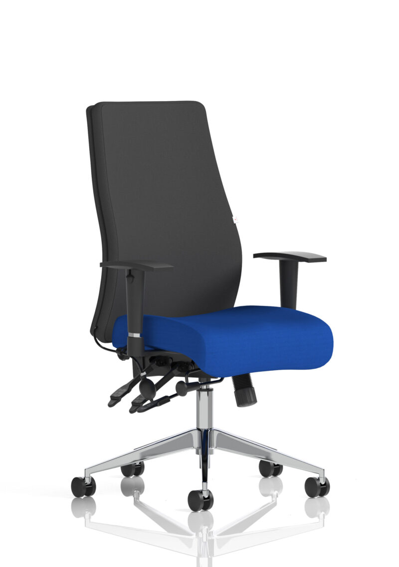 Obsidian High Back Ergonomic Posture Chair with Height Adjustable Arms - Image 41