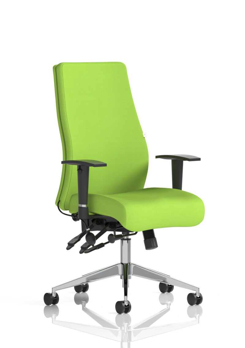 Obsidian High Back Ergonomic Posture Chair with Height Adjustable Arms - Image 39