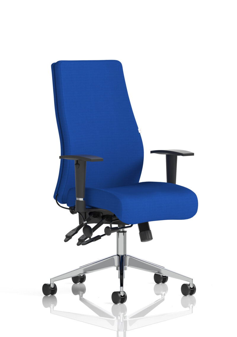 Obsidian High Back Ergonomic Posture Chair with Height Adjustable Arms - Image 43