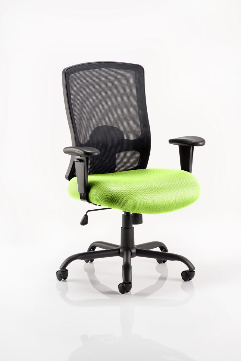 Salem HD High Back Heavy Duty Task Operator Office Chair with Arms - Image 10
