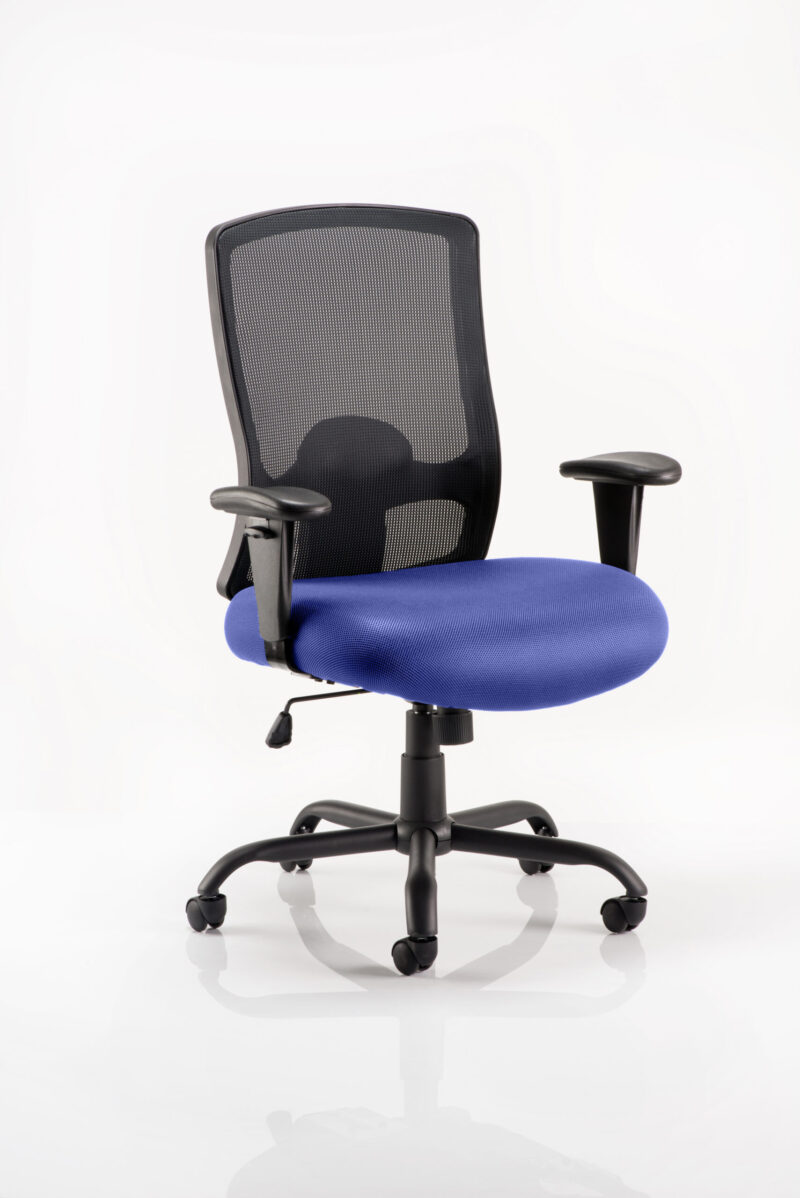 Salem HD High Back Heavy Duty Task Operator Office Chair with Arms - Image 11