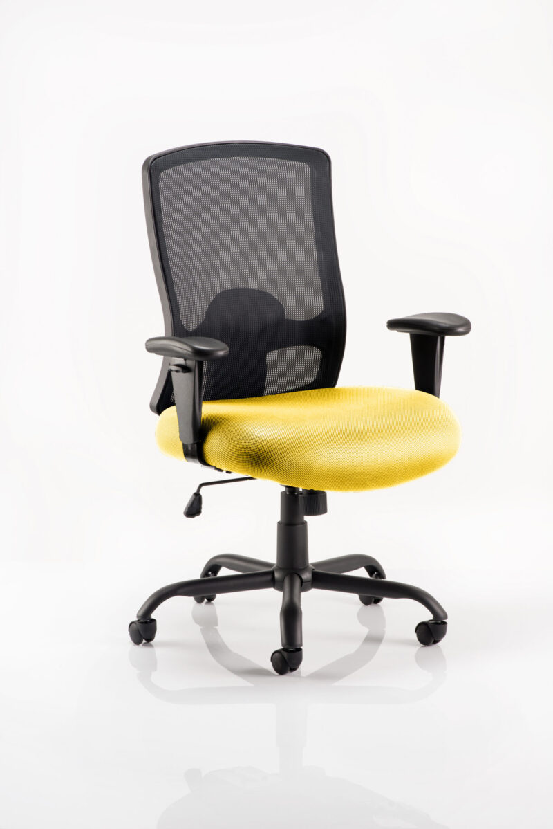 Salem HD High Back Heavy Duty Task Operator Office Chair with Arms - Image 13