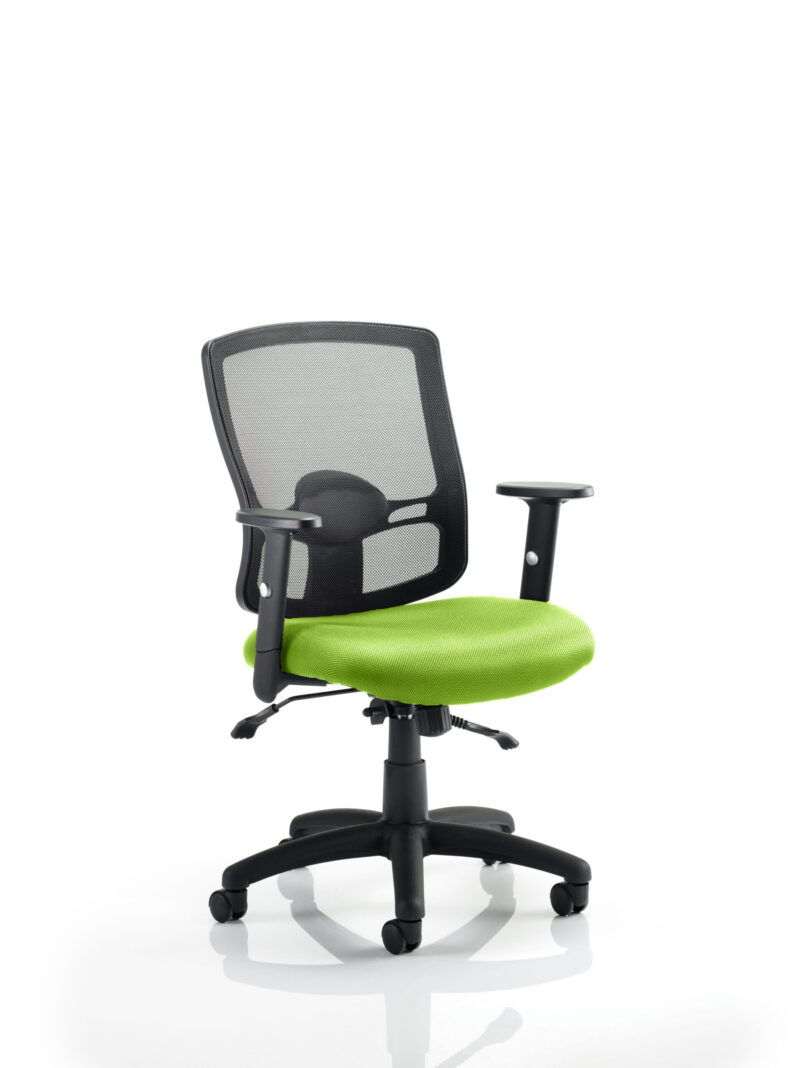 Salem II Medium Mesh Back Task Operator Office Chair with Arms - Image 10