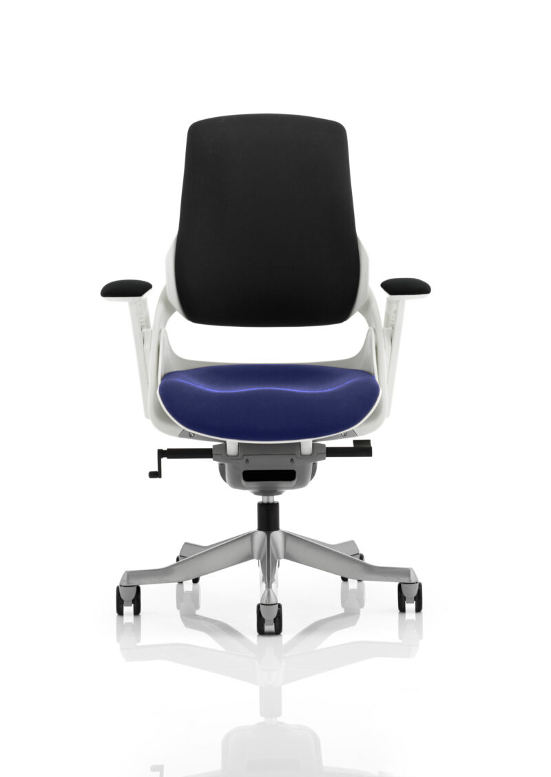 Pure High Back White Shell Executive Office Chair with Arms - Image 61