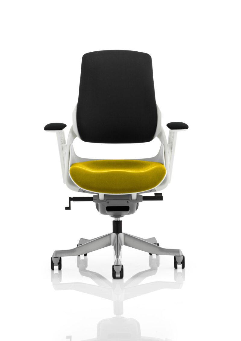 Pure High Back White Shell Executive Office Chair with Arms - Image 63
