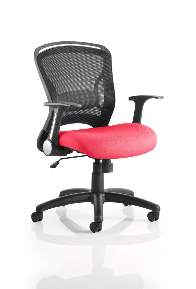 Titan Medium Mesh Back Task Operator Office Chair with Arms - Image 4