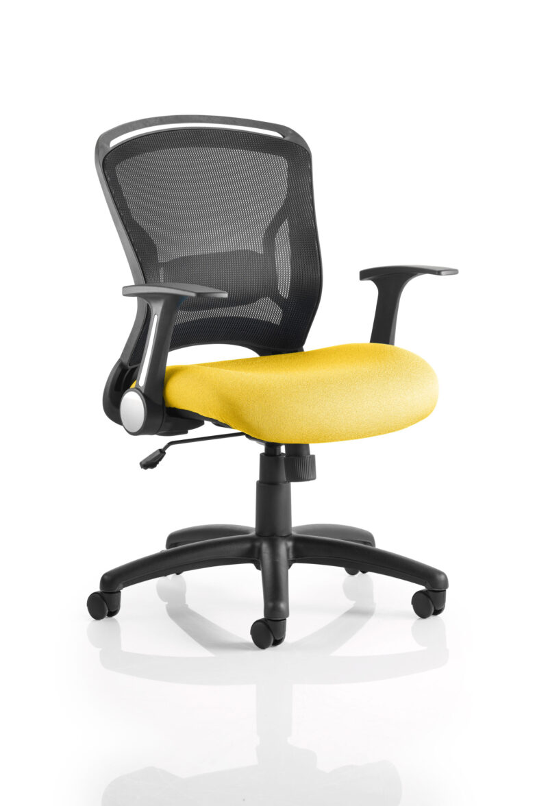 Titan Medium Mesh Back Task Operator Office Chair with Arms - Image 8