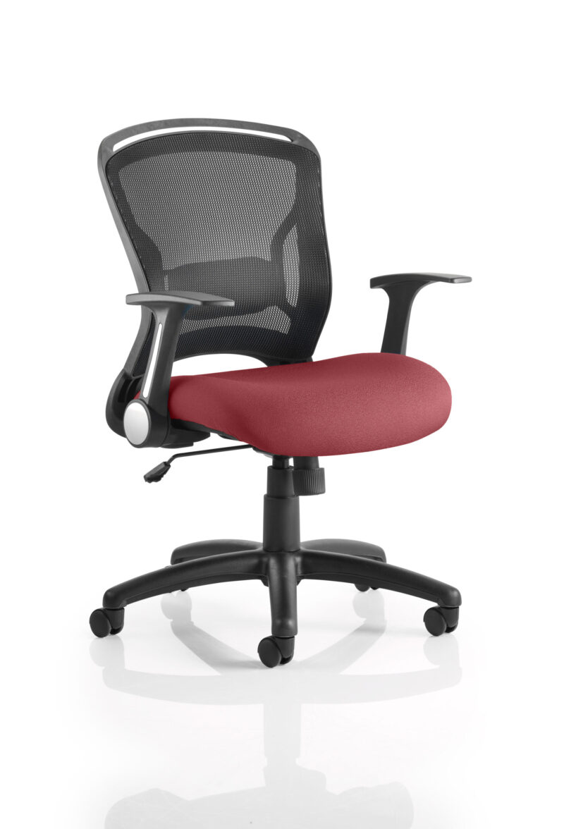 Titan Medium Mesh Back Task Operator Office Chair with Arms - Image 9