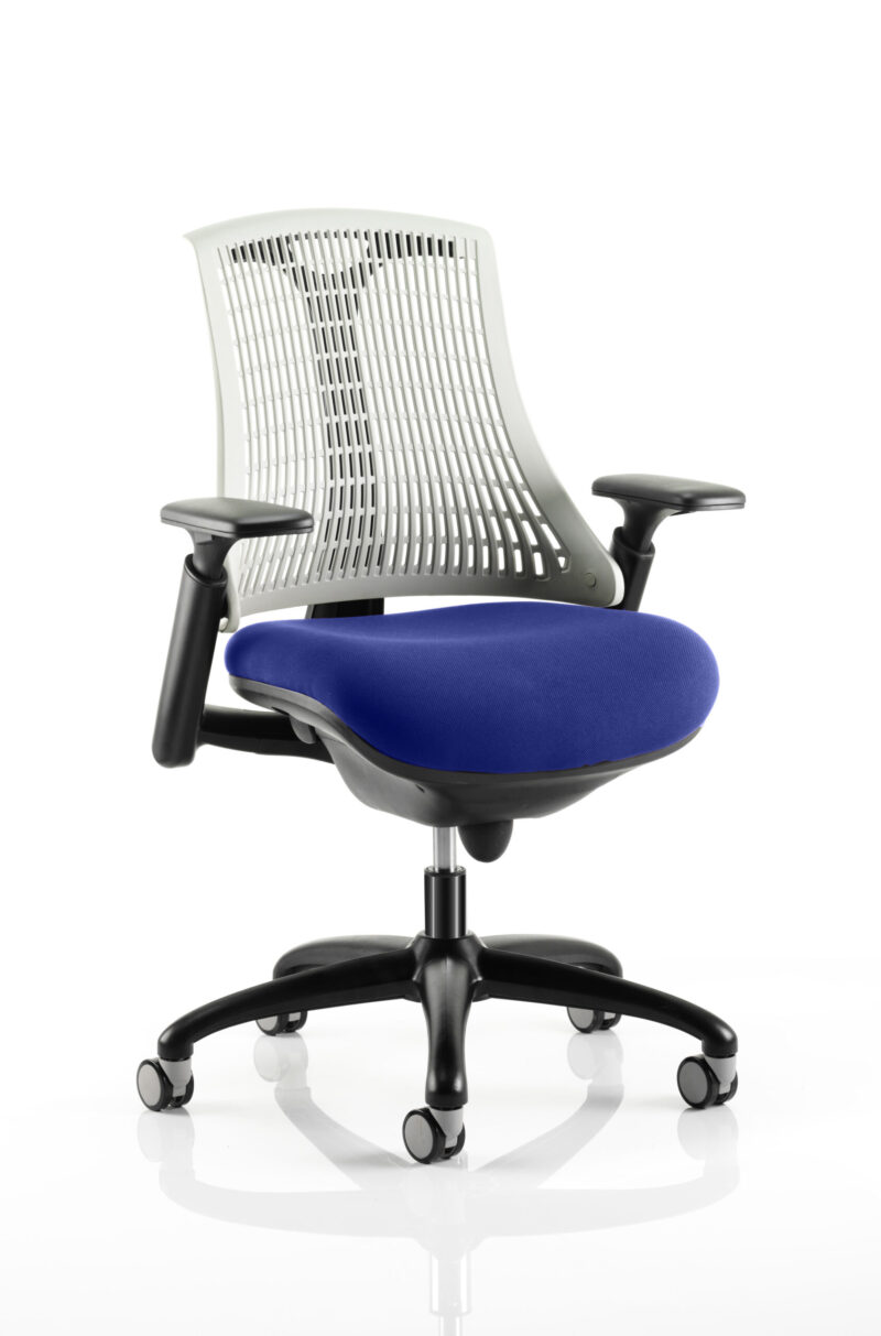 Shift Medium Back Black Frame Task Operator Office Chair with Arms - Image 26