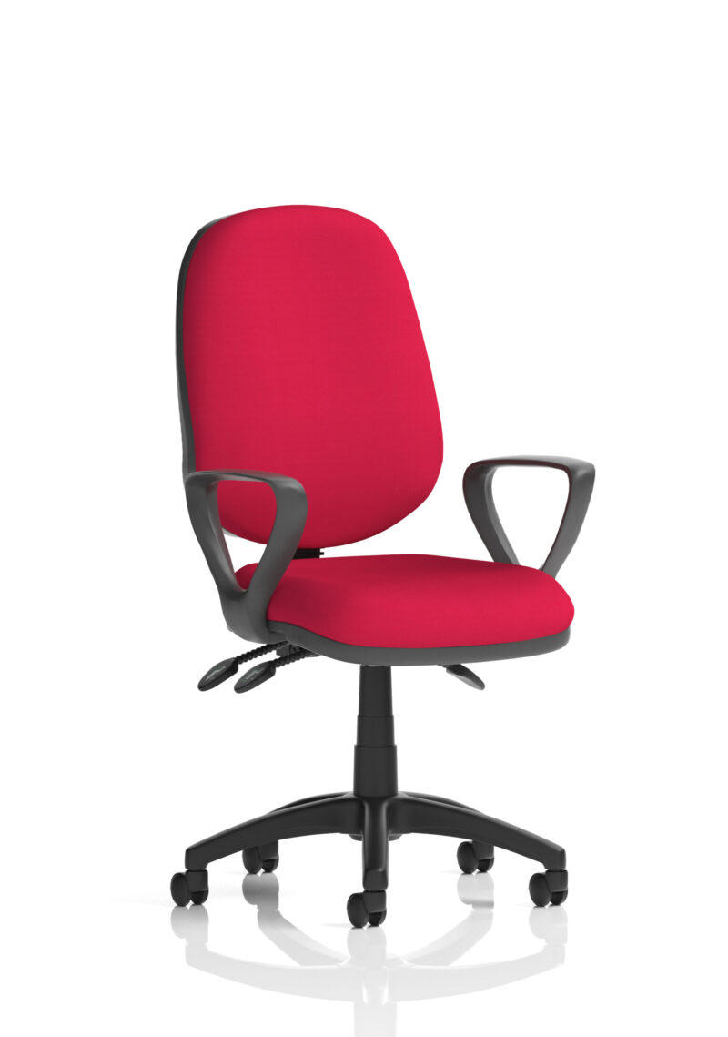 Nova Plus III Medium Back Task Operator Office Chair - Image 46