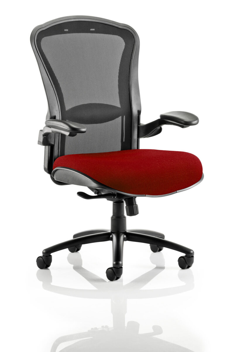 DallasX High Mesh Back Heavy Duty Task Operator Office Chair with Arms - Image 6