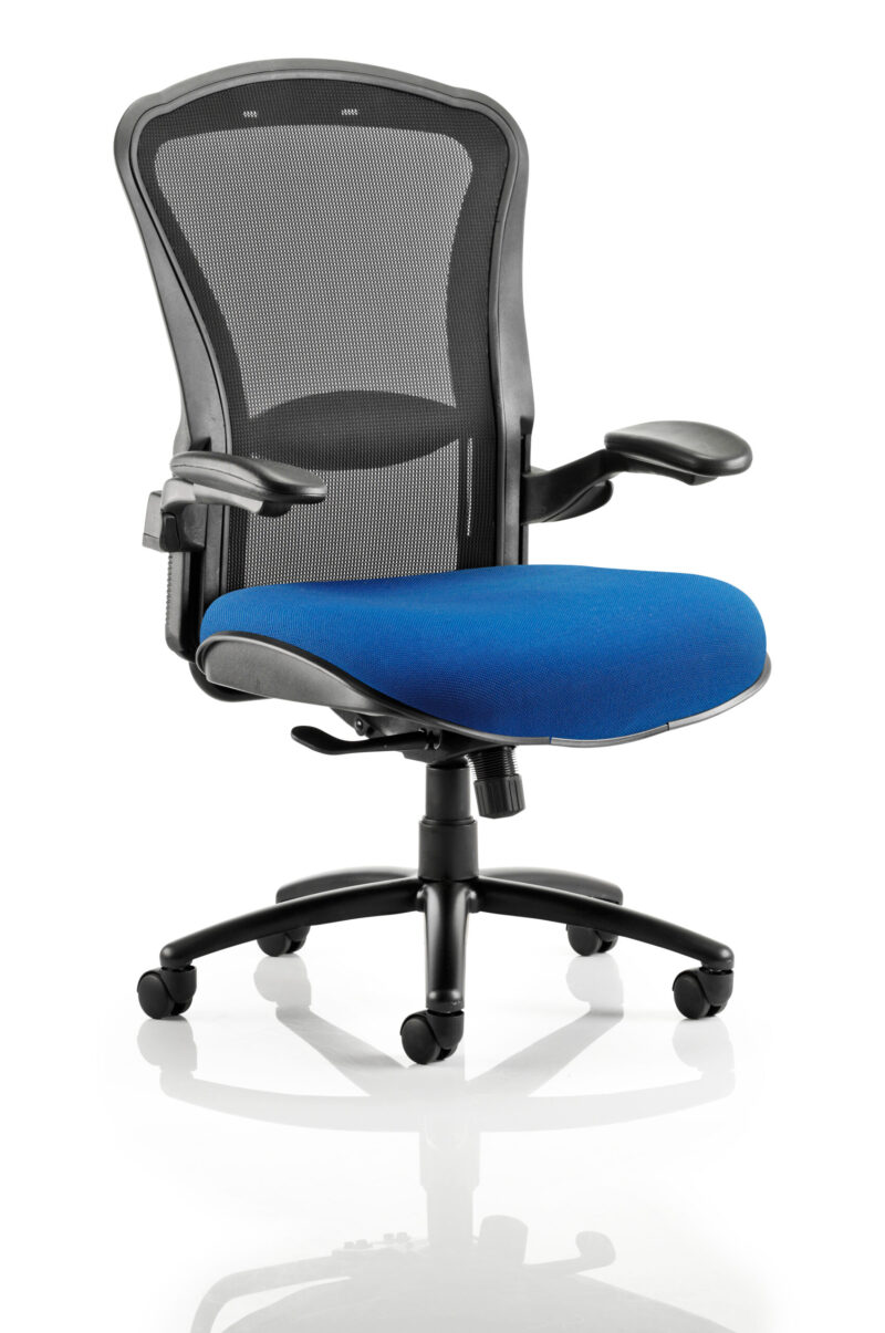 DallasX High Mesh Back Heavy Duty Task Operator Office Chair with Arms - Image 10