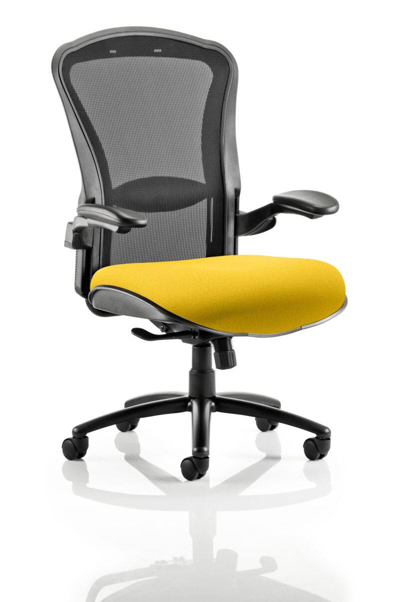 DallasX High Mesh Back Heavy Duty Task Operator Office Chair with Arms - Image 11
