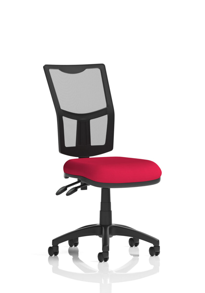 Nova Plus II Medium Mesh Back Task Operator Office Chair - Image 32