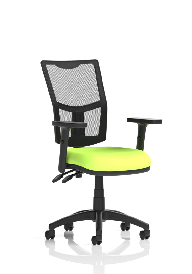 Nova Plus II Medium Mesh Back Task Operator Office Chair - Image 37