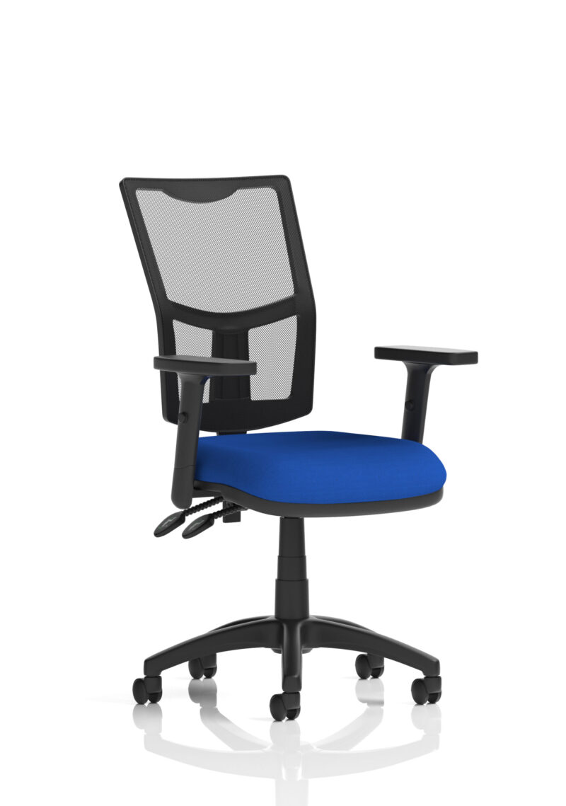 Nova Plus II Medium Mesh Back Task Operator Office Chair - Image 40